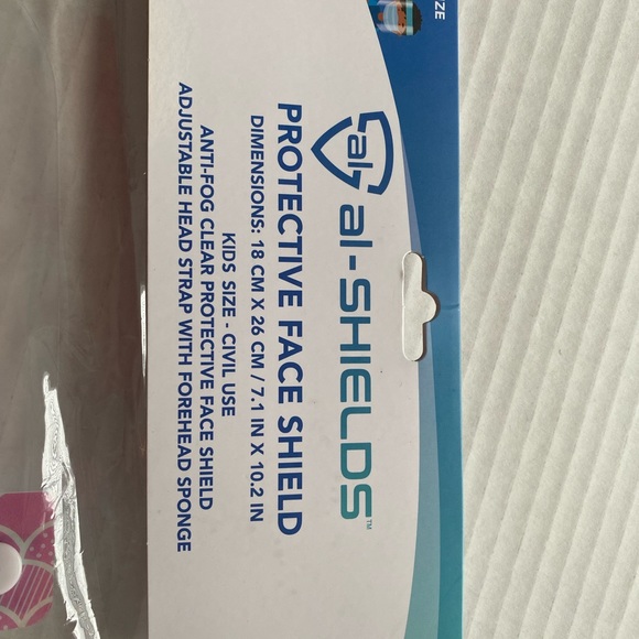 2 Al shield  Anti-Fog Face Protective face shield. - Picture 4 of 4